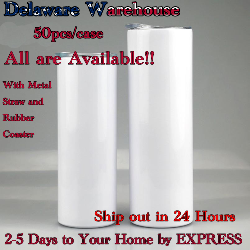 US STOCK!! 20oz sublimation Stainless Steel tumbler STRAIGHT with rubber botton and metal straw Insulated Vacuum coffe mug New Arrive, Pick up by yourself
US STOCK!! 20oz sublimation Stainless Steel tumbler STRAIGHT with rubber botton and metal straw Insulated Vacuum coffe mug New Arrive, Pick up by yourself