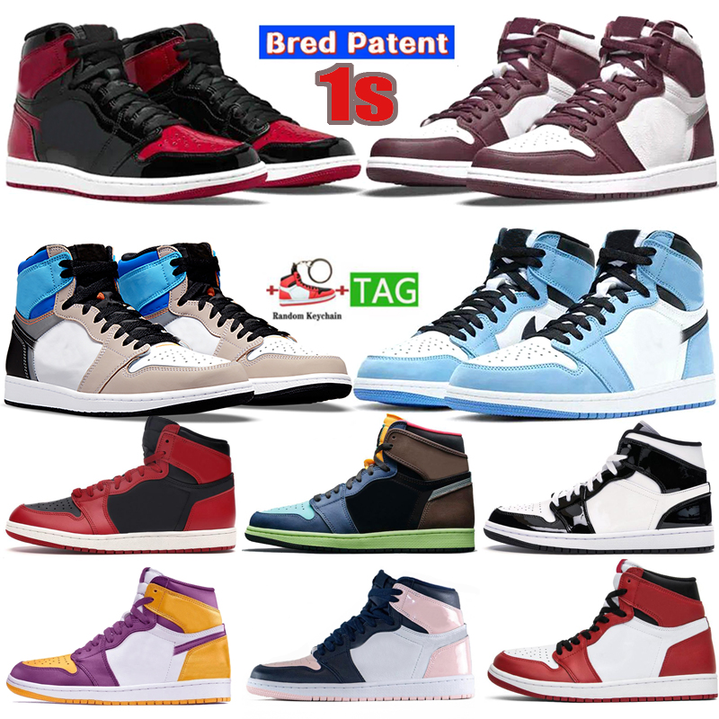 2022 Mens 1 High OG Bordeaux Basketball Shoes 1s University Blue Patent Bred Shadow UNC Twist seafoam Men Women Sneakers Trainers 5.5-12, Unc 36-46
2022 Mens 1 High OG Bordeaux Basketball Shoes 1s University Blue Patent Bred Shadow UNC Twist seafoam Men Women Sneakers Trainers 5.5-12, Unc 36-46