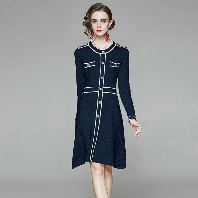 Women Spring Designer Elegant Pocket Button Plaid Dress Sexy Slim Office Party Robe Female Vintage Knitted Dresses Vestidos 210525, Apricot
Women Spring Designer Elegant Pocket Button Plaid Dress Sexy Slim Office Party Robe Female Vintage Knitted Dresses Vestidos 210525, Apricot