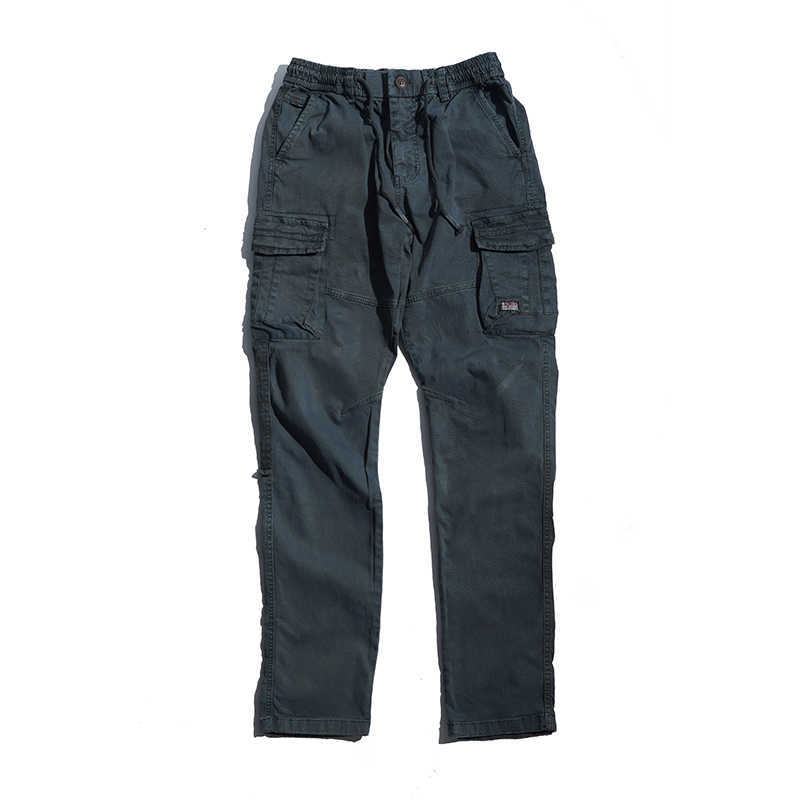 GlacialWhale Mens Cargo Pants Men Joggers Male Hip Hop Japanese Streetwear Vintage Trousers Jogging Khaki Pants For Men 210930