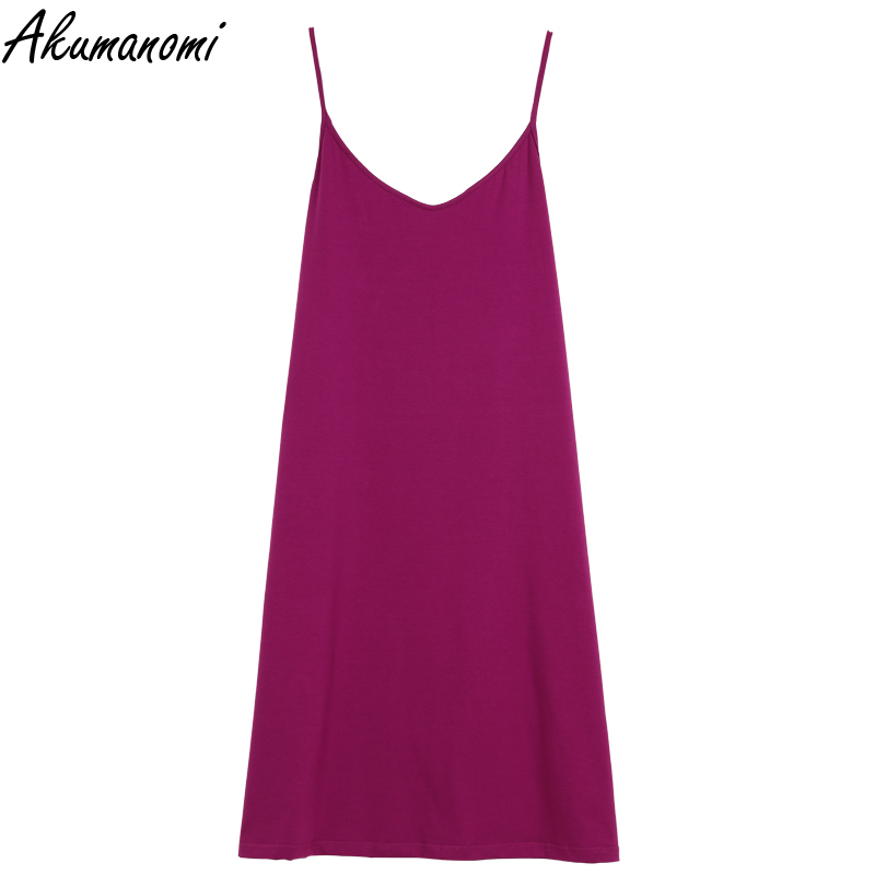 Spaghetti strap dress Mid-Calf Oversized cotton Plus Size 4xl 5xl 6xl 7xl 8xl 9xl 10xl casual loose summer dresses for women 210331