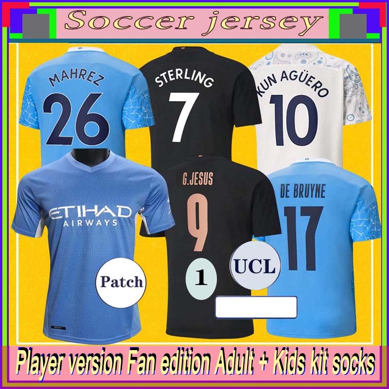 2021 2022 Manchester soccer jersey 21 22 G. JESUS CITY STERLING FERRAN DE BRUYNE KUN AGUERO football shirts MAN uniform men + kids kit
2021 2022 Manchester soccer jersey 21 22 G. JESUS CITY STERLING FERRAN DE BRUYNE KUN AGUERO football shirts MAN uniform men + kids kit