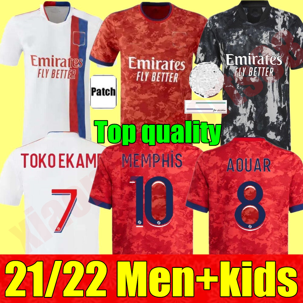 adult Men + kids kit youth 21 22 Olympique Lyonnais soccer jerseys AOUAR DENBELE FEKIR 2021 2022 Lyon maillot de foot TRAORE MEMPHIS child football Shir, Kids home +socks
adult Men + kids kit youth 21 22 Olympique Lyonnais soccer jerseys AOUAR DENBELE FEKIR 2021 2022 Lyon maillot de foot TRAORE MEMPHIS child football Shir, Kids home +socks