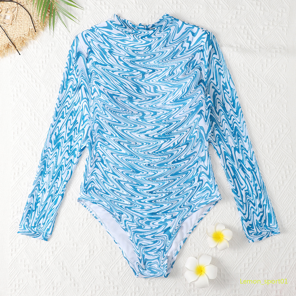 Lemon One Piece Mesh Long Sleeve Ladies Swimwear Designer Letter Print Women' Bikini Summer Swimsuit 08, Dust bag
Lemon One Piece Mesh Long Sleeve Ladies Swimwear Designer Letter Print Women' Bikini Summer Swimsuit 08, Dust bag