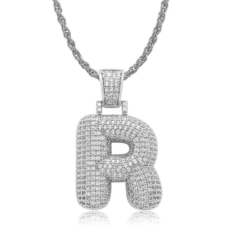 Pendant Necklaces OMYFUN Factory Price Custom Bubble Letter R 26 Initials A B C D E F G H I J K L M N O P Q S T U V W X Y Z Hip Hop Jewelry
Pendant Necklaces OMYFUN Factory Price Custom Bubble Letter R 26 Initials A B C D E F G H I J K L M N O P Q S T U V W X Y Z Hip Hop Jewelry