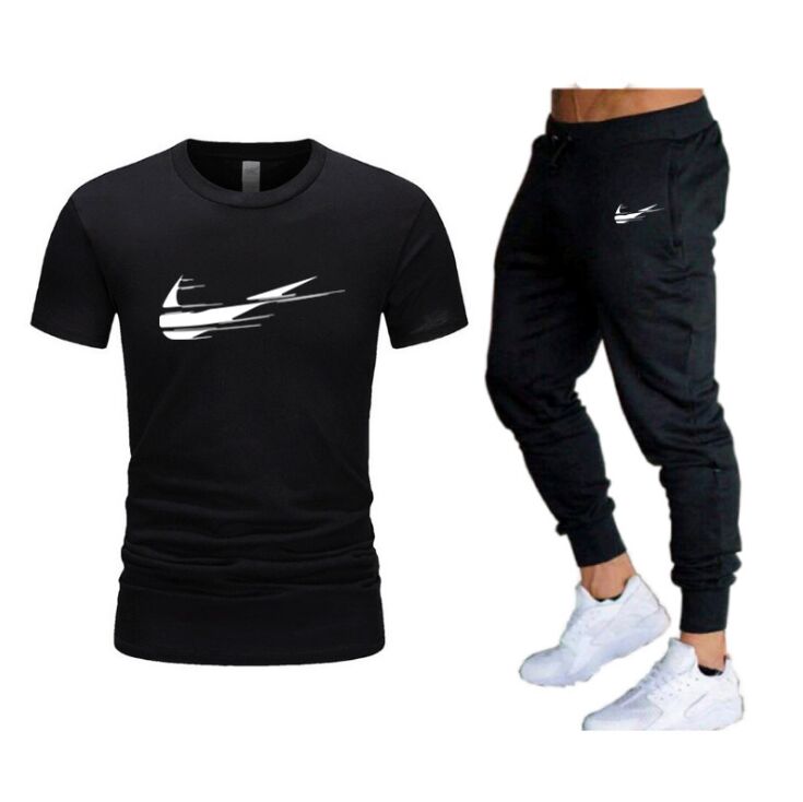 2pc Sets Tracksuit Men Sweat Suit Jogger Set Sport Pants Summer O-neck Two-piece Fashion Fitness Quick-drying Plus Size S-2XL, Gray
2pc Sets Tracksuit Men Sweat Suit Jogger Set Sport Pants Summer O-neck Two-piece Fashion Fitness Quick-drying Plus Size S-2XL, Gray