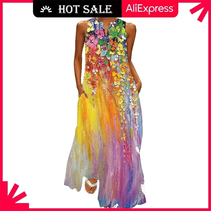 MOVOKAKA Summer Long Dress Elegant Robe Party Sleeveless e Casual Sundress Vintage Maxi es For 210701, Vlcq-71
MOVOKAKA Summer Long Dress Elegant Robe Party Sleeveless e Casual Sundress Vintage Maxi es For 210701, Vlcq-71