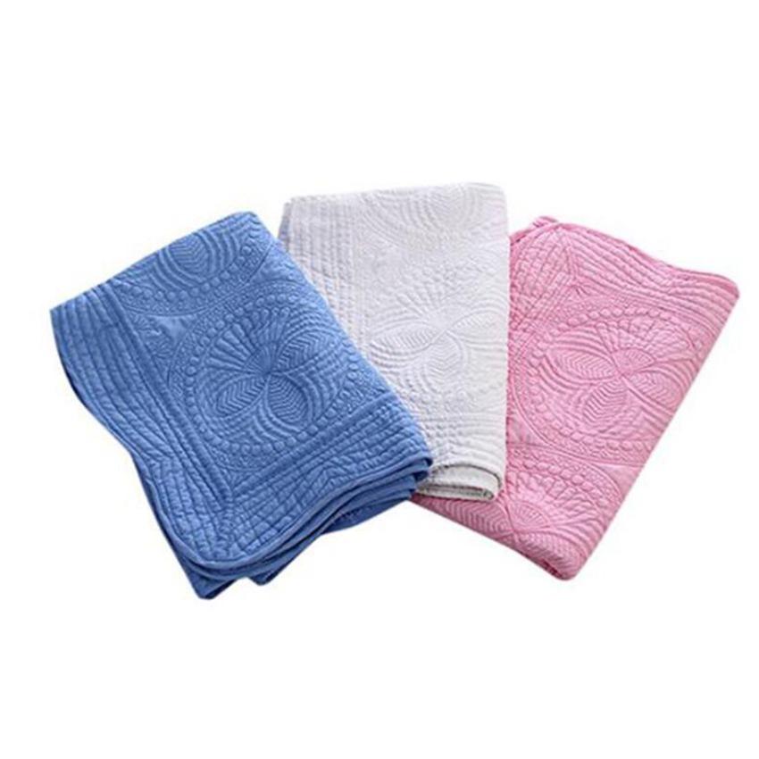 Baby Blanket Cotton Embroidered Kids Quilt Monogrammable Air Conditioning Blankets Infant Shower Gift 10 Designs Wholesale WLL1075 от DHgate WW