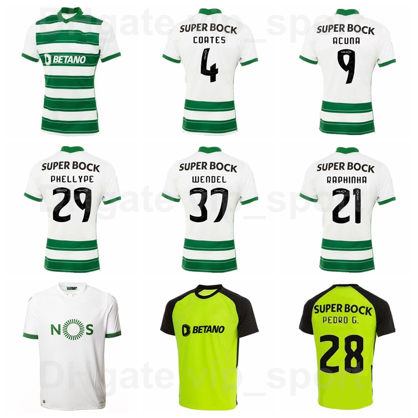 21-22 Sporting CP Lisbon 9 VIETTO Soccer Jersey 29 PHELLYPE 4 COATES 77 JOVANE 90 SPORAR ACUNA 37 WENDEL DOST FERNANDES DIABY 21 RAPHINHA Football Shirt Kits, With patch
21-22 Sporting CP Lisbon 9 VIETTO Soccer Jersey 29 PHELLYPE 4 COATES 77 JOVANE 90 SPORAR ACUNA 37 WENDEL DOST FERNANDES DIABY 21 RAPHINHA Football Shirt Kits, With patch