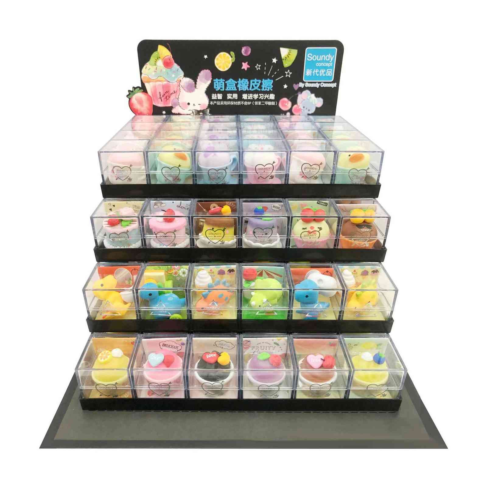 New generation cute box rubber set cartoon animal cute shape eraser student stationery kindergarten prize gift
New generation cute box rubber set cartoon animal cute shape eraser student stationery kindergarten prize gift