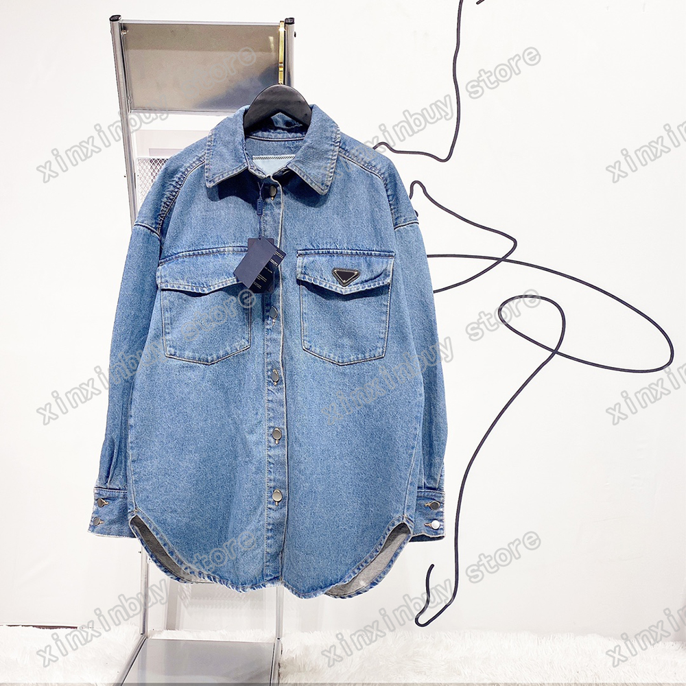 21ss mens women designers denim Jackets paris Metal triangle label clothes streetwear Coats Outerwear long sleeve men Clothing XS-L, Blue
21ss mens women designers denim Jackets paris Metal triangle label clothes streetwear Coats Outerwear long sleeve men Clothing XS-L, Blue