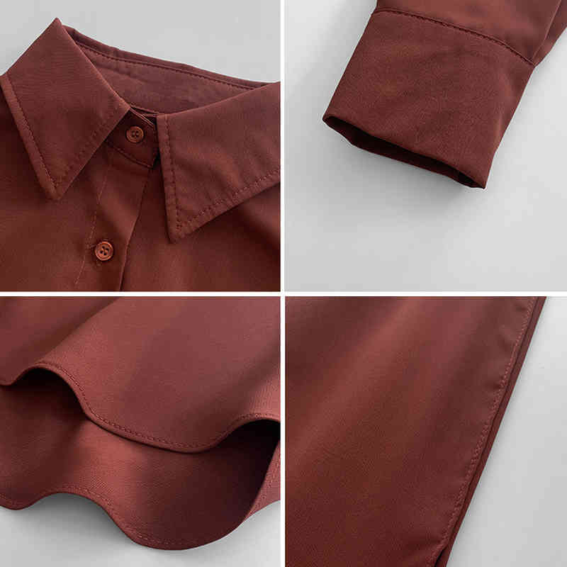 Korean Loose Long Sleeve White Shirt Women Fashion Plus Size 4XL Chiffon Blouse Solid Single Breasted Cardigans 11576 210427