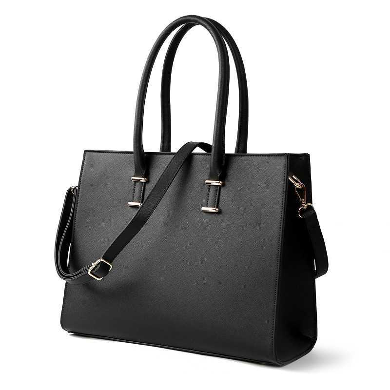Laptop Bag Women 15.6-Inch Computer Work Handbag Leather Handbag Business Office Bag G0929, Black
Laptop Bag Women 15.6-Inch Computer Work Handbag Leather Handbag Business Office Bag G0929, Black