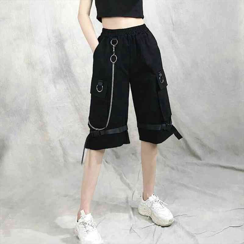 Streetwear Shorts Female Casual High Waist Drawstring Cargo Short Pant Ladies Plus Size Loose Shorts, White;black
Streetwear Shorts Female Casual High Waist Drawstring Cargo Short Pant Ladies Plus Size Loose Shorts, White;black
