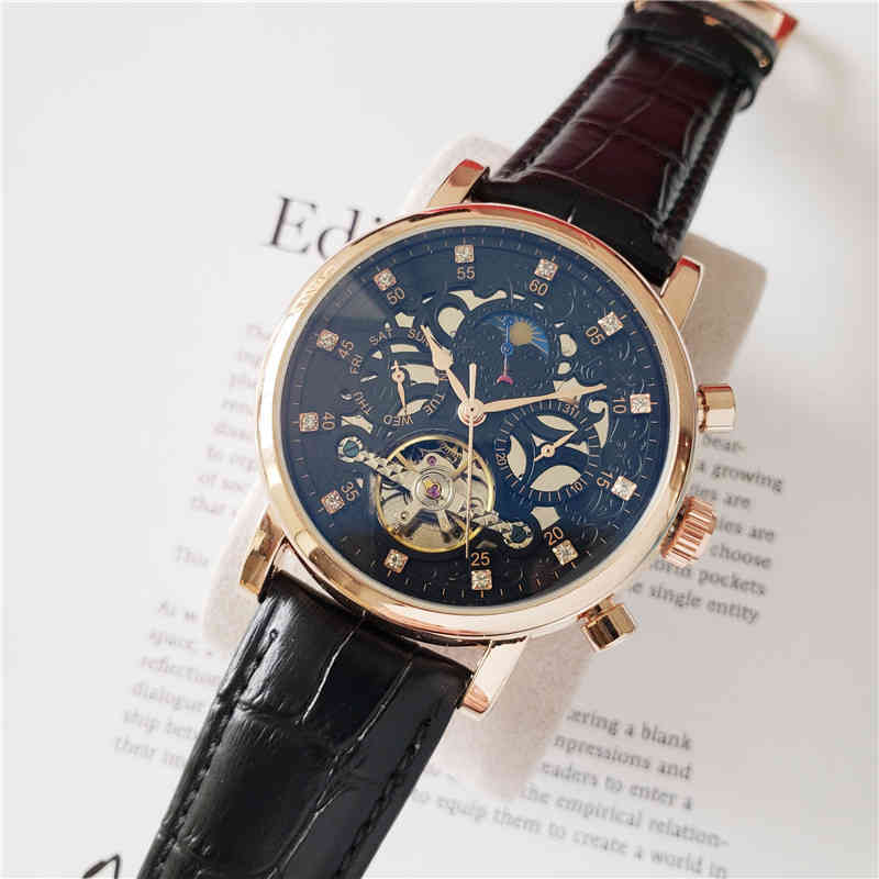 PP 2021 Patek Men's Luxury Multifunction Watch Luminous Relgio Digital Automatic Mechanical Wristwatch Tourbillon Waterproof Watches Men
PP 2021 Patek Men's Luxury Multifunction Watch Luminous Relgio Digital Automatic Mechanical Wristwatch Tourbillon Waterproof Watches Men