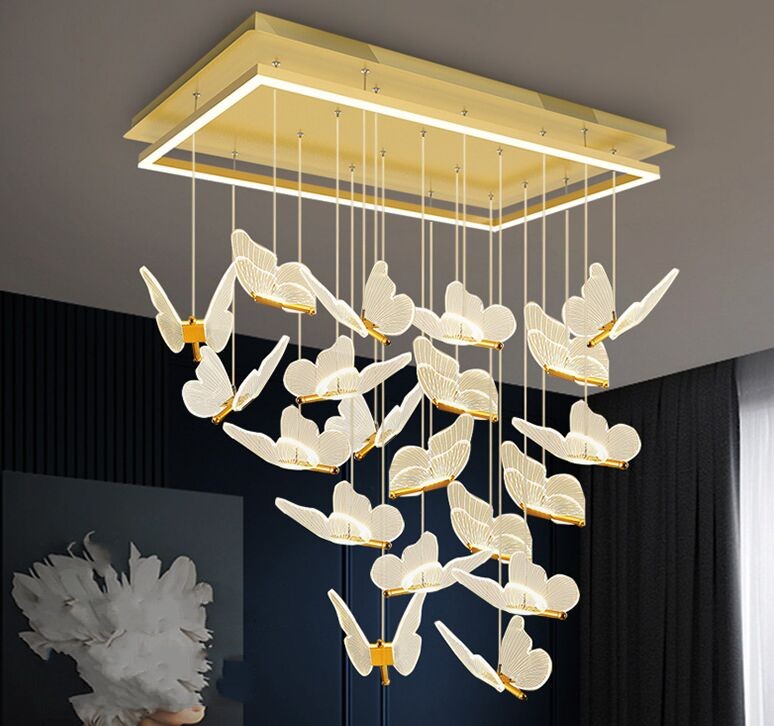 Modern Art Duplex Building Lobby Staircase Chandelier Lamps Lighting Nordic Golden Dimmable Long Chassis Restaurant Led
Modern Art Duplex Building Lobby Staircase Chandelier Lamps Lighting Nordic Golden Dimmable Long Chassis Restaurant Led