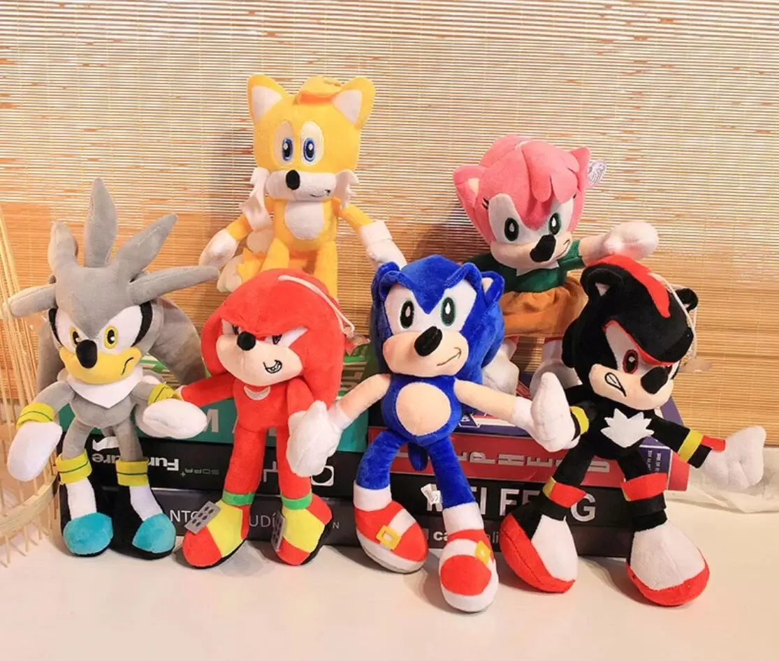Sonic Plush Doll Toys Party Favor 25-30cm Soft Stuffed Toy Game Dolls for Children Christmas Gift XU 0117
Sonic Plush Doll Toys Party Favor 25-30cm Soft Stuffed Toy Game Dolls for Children Christmas Gift XU 0117