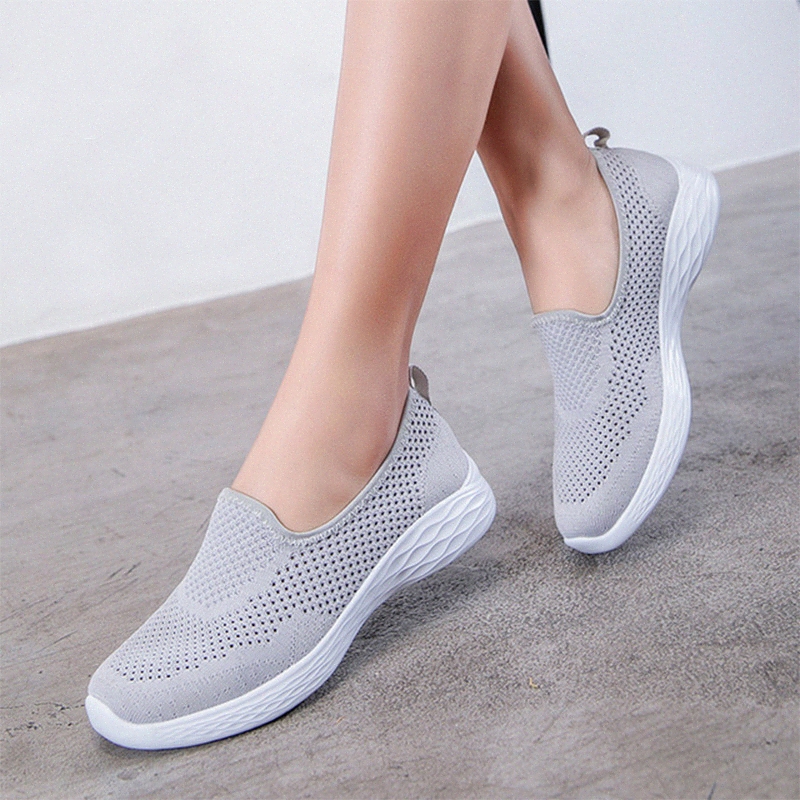 vulcanized shoes womens sneakers mesh breathable walking female casual slip on ladies flats soft light woman footwear hot n7qt, Style 1 gray 
vulcanized shoes womens sneakers mesh breathable walking female casual slip on ladies flats soft light woman footwear hot n7qt, Style 1 gray