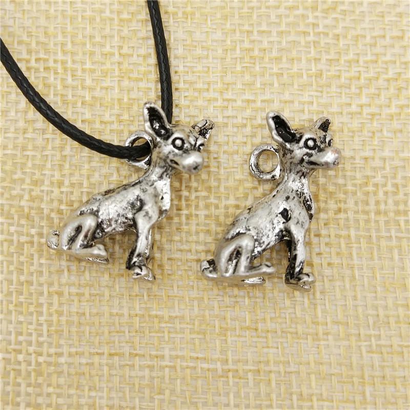 Pendant Necklaces Fashion Boho Chic Vintage 3D Chihuahua Necklace Women Cute Dog Collars Retro Jewelry Christmas Gift Punk
Pendant Necklaces Fashion Boho Chic Vintage 3D Chihuahua Necklace Women Cute Dog Collars Retro Jewelry Christmas Gift Punk