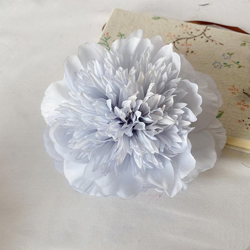 High Quality Peony Artificial Flower Head With Free Stem Silk Clothe Fake For Wedding Home Garden Decoration Decorative Flowers & Wreaths