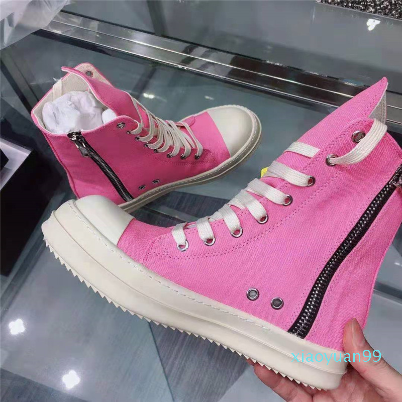 Designer- Pink Ankle Boots Women Lace Up Canvas Women's Shoes Round Toe High Top Fashion Sneakers Woman Flat Boot, Blue
Designer- Pink Ankle Boots Women Lace Up Canvas Women's Shoes Round Toe High Top Fashion Sneakers Woman Flat Boot, Blue