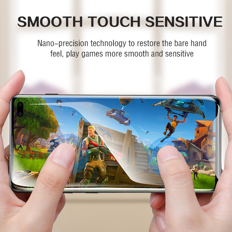 Hydrogel Soft Film Full Coverage Curved 3D Cover Screen Protector For Samsung S8 S9 Plus S10 S20 FE S21 S22 S23 Ultra Note 8 9 10 20 A14 A24 A34 A54 A