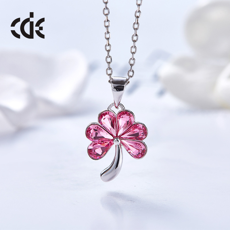 Necklace Sidel's Four Leaf S925 Sterling Silver Is Made of Swarovski Crystal Clavicle Chain
Necklace Sidel's Four Leaf S925 Sterling Silver Is Made of Swarovski Crystal Clavicle Chain