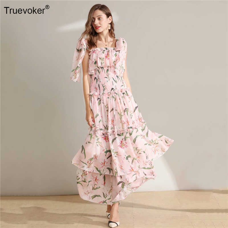 Truevoker Summer Designer Resort Dresses Ladies' Pink Floral Printed Ruffle Layer Maxi Strap Vestido's Long Party Dress 210602, Blue
Truevoker Summer Designer Resort Dresses Ladies' Pink Floral Printed Ruffle Layer Maxi Strap Vestido's Long Party Dress 210602, Blue