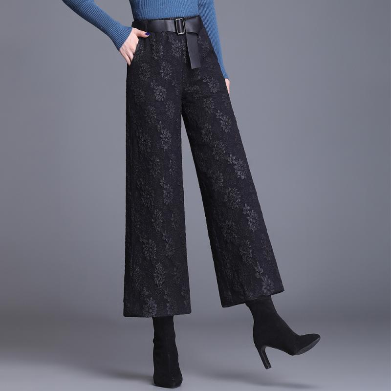 Women's Pants & Capris Winter Slimming Flower Thermal Cotton Padded Thick Warm Wide Leg For Women, Black;white
Women's Pants & Capris Winter Slimming Flower Thermal Cotton Padded Thick Warm Wide Leg For Women, Black;white