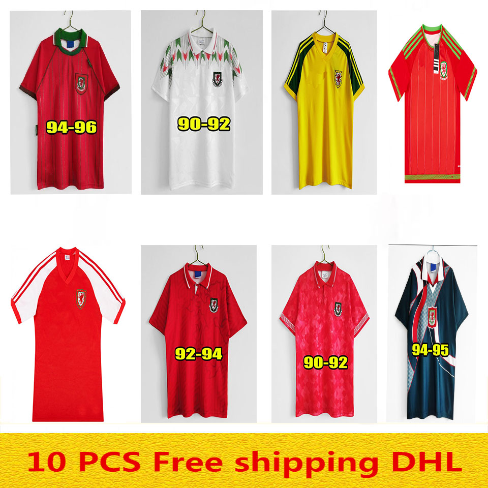 1990 1993 1982 Gales Wales 1992 1994 1995 1996 retro soccer jersey Giggs Hughes Saunders Rush Boden Speed vintage classic football shirt, Black;yellow
1990 1993 1982 Gales Wales 1992 1994 1995 1996 retro soccer jersey Giggs Hughes Saunders Rush Boden Speed vintage classic football shirt, Black;yellow