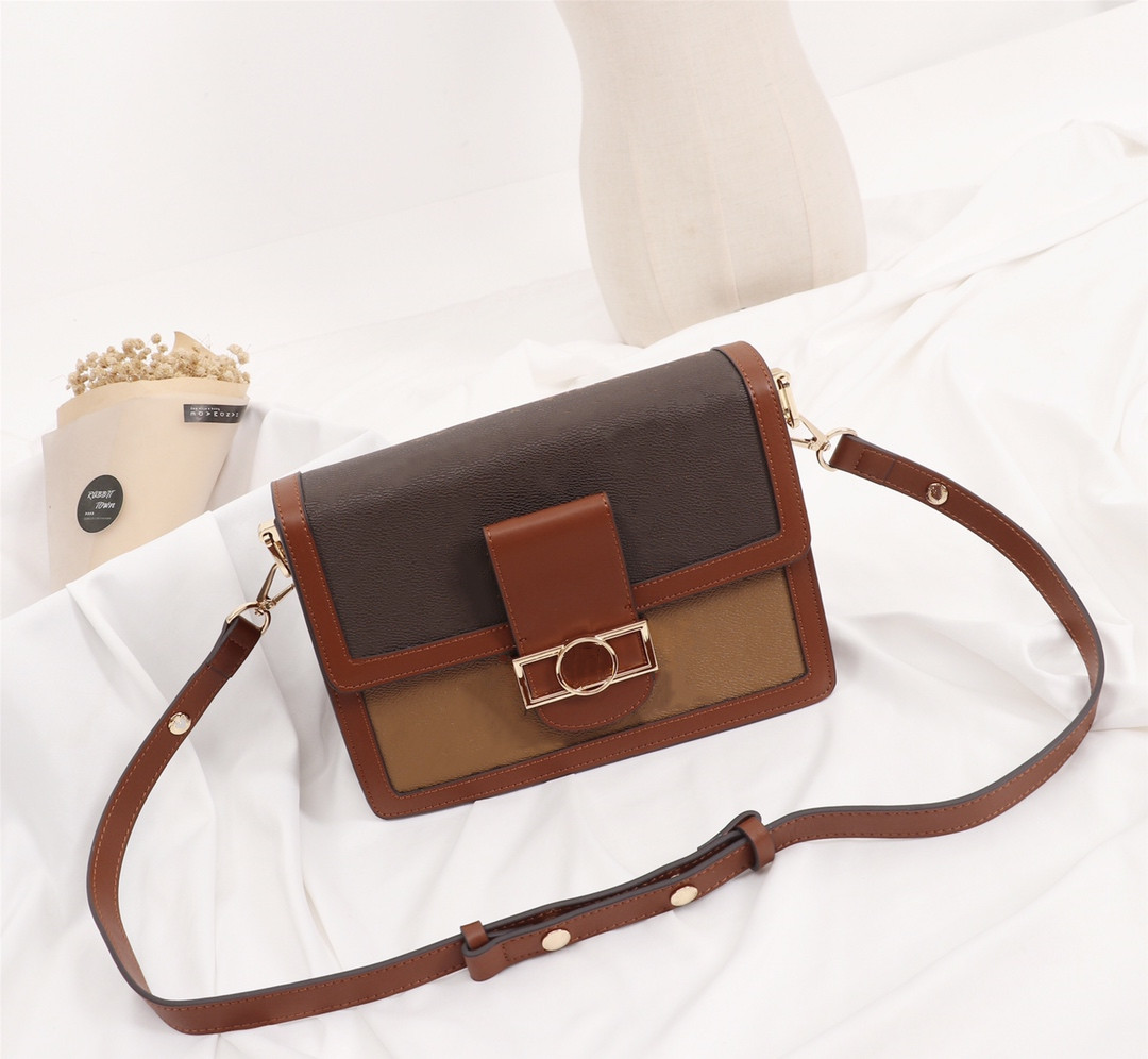 2021 High quality flap bag luxury designer handbags SUNSET original leather women shoulder bags fashion medium crossbody bag, Brown
2021 High quality flap bag luxury designer handbags SUNSET original leather women shoulder bags fashion medium crossbody bag, Brown