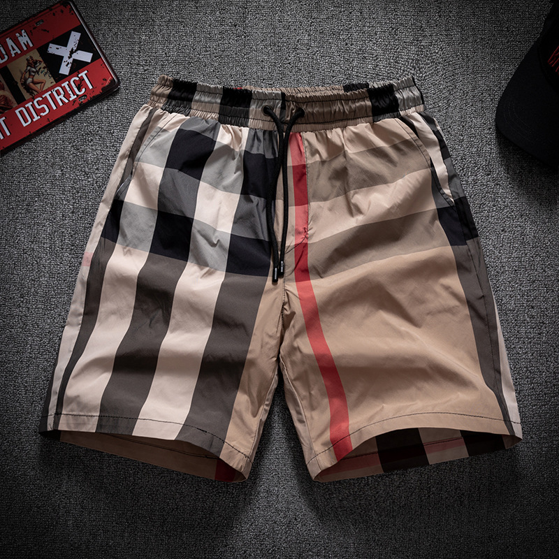Men's 2021 Summer Youth Korean Loose Capris Personalized Plaid Fashion Men's Trend Casual Shorts, White;black
Men's 2021 Summer Youth Korean Loose Capris Personalized Plaid Fashion Men's Trend Casual Shorts, White;black