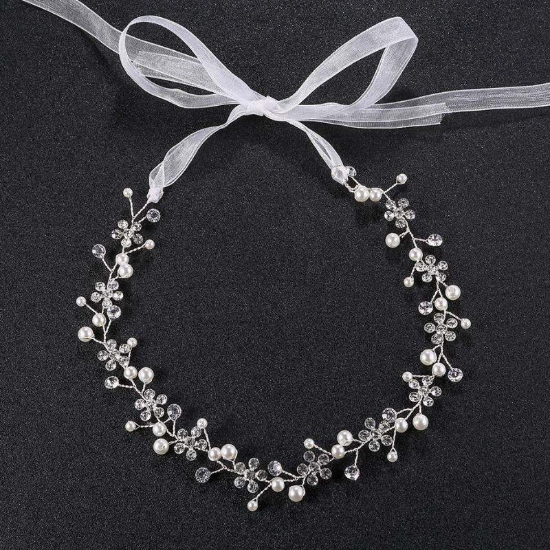 Headpieces Bridal Hair Accessories Pure Hand Knitting Pearl Crystal Band Wedding Dress Bridesmaid Jewelry Headpiece F281
Headpieces Bridal Hair Accessories Pure Hand Knitting Pearl Crystal Band Wedding Dress Bridesmaid Jewelry Headpiece F281