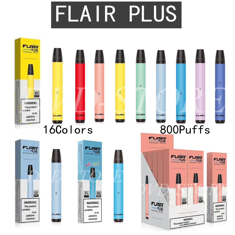 FLAIR PLUS 800Puffs Disposable Vape Pen 16 Colors E Cigarettes 550mAh Battery 3.5ml Pod High Quality Electronic Cigarette Vaporizer vs Infinity PUFF XXL
FLAIR PLUS 800Puffs Disposable Vape Pen 16 Colors E Cigarettes 550mAh Battery 3.5ml Pod High Quality Electronic Cigarette Vaporizer vs Infinity PUFF XXL