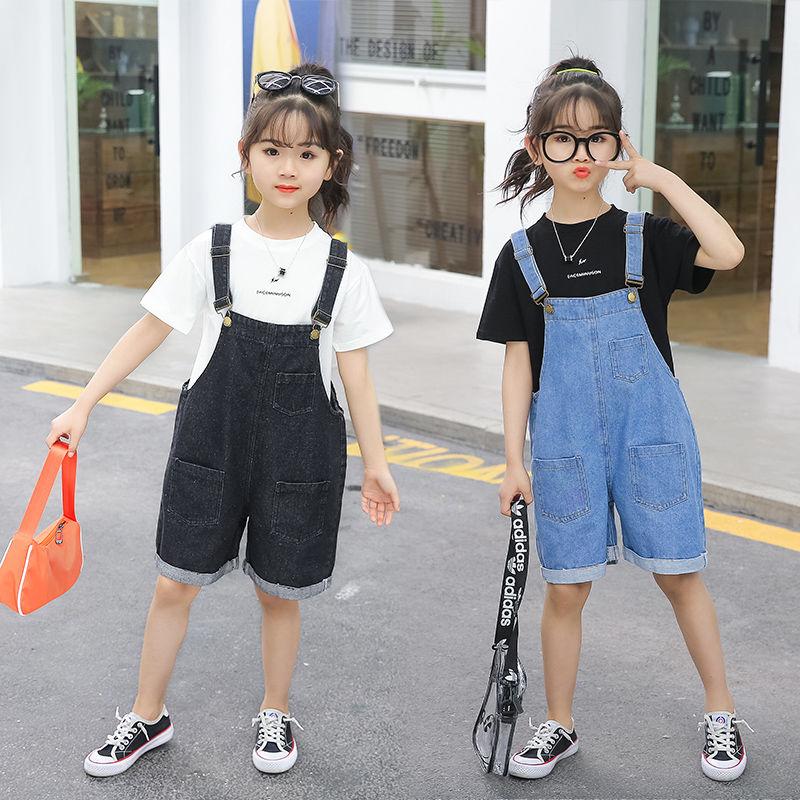 Clothing Sets Girl European 2021 Suspenders Shorts Jeans Kids Baby Jumpsuit Casual Summer Denim Overalls Blue Jean, Suspenders jeans- b
Clothing Sets Girl European 2021 Suspenders Shorts Jeans Kids Baby Jumpsuit Casual Summer Denim Overalls Blue Jean, Suspenders jeans- b
