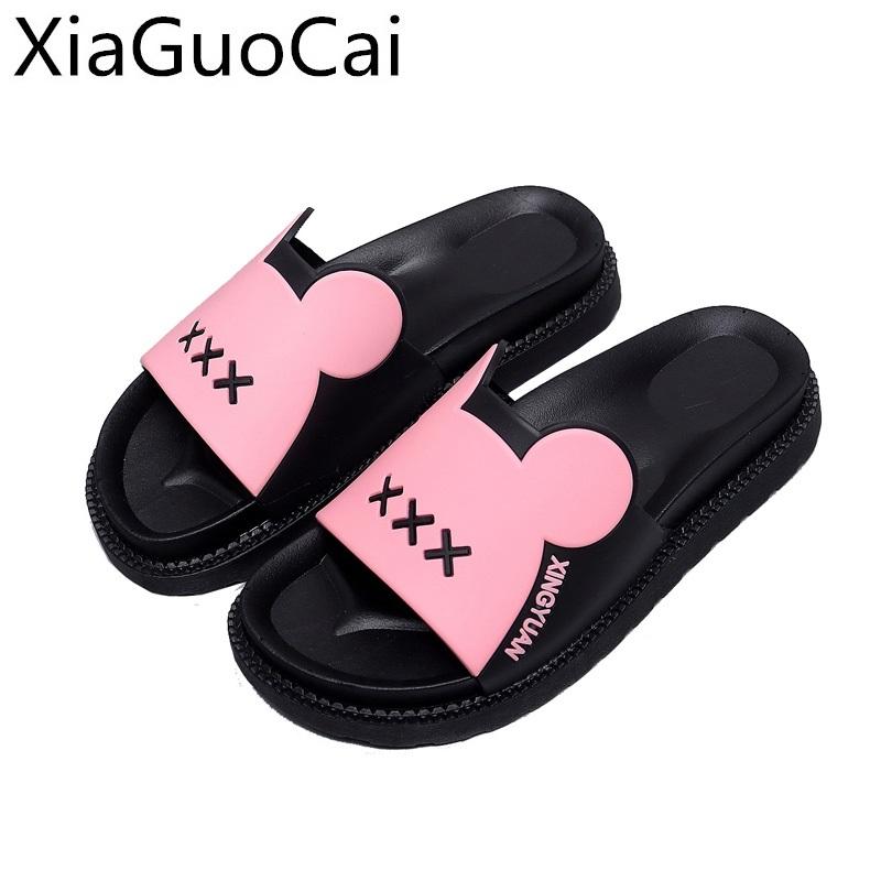 Cute Summer Women's Slippers Ladies' Indoor Flat With Slides Soft Bottom Bathroom Shoes Outdoor Cartoon Woman Footwear, Black
Cute Summer Women's Slippers Ladies' Indoor Flat With Slides Soft Bottom Bathroom Shoes Outdoor Cartoon Woman Footwear, Black