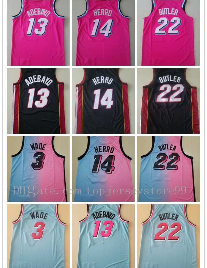 Men Vintage Retro Basketball Dwyane Wade Jersey 3 Tyler Herro 14 Jimmy Butler 22 Kendrick Nunn 25 Black White Red Pink 100%stitched Basketball short, Blue
Men Vintage Retro Basketball Dwyane Wade Jersey 3 Tyler Herro 14 Jimmy Butler 22 Kendrick Nunn 25 Black White Red Pink 100%stitched Basketball short, Blue