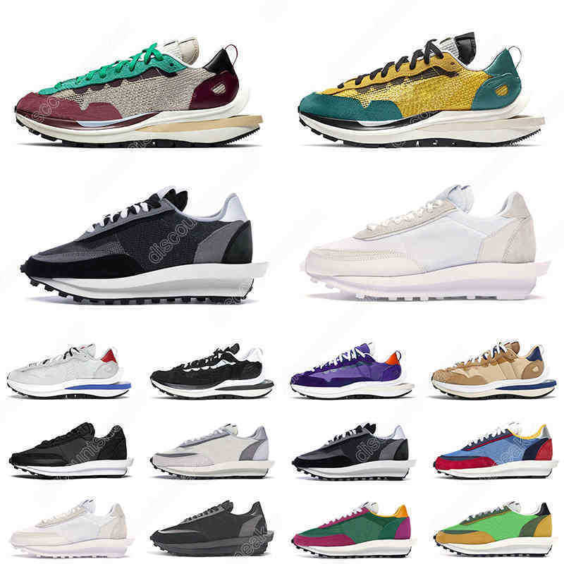 Breathable vaporwaffle men women running shoes daybreak ldv white nylon mens trainers sports sneakers, Wheat black
Breathable vaporwaffle men women running shoes daybreak ldv white nylon mens trainers sports sneakers, Wheat black