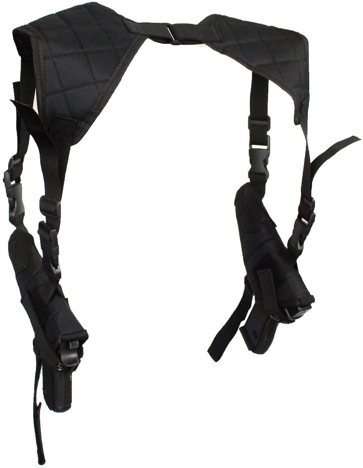 Depring Tactical Double Draw Shoulder Holster Concealed Every Day Carry Dual Pistol Holster Fully Adjustable Under Arm Horizontal Hand
Depring Tactical Double Draw Shoulder Holster Concealed Every Day Carry Dual Pistol Holster Fully Adjustable Under Arm Horizontal Hand
