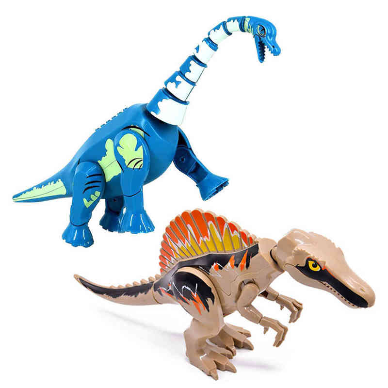 Jurassic Dinosaur World Park Spinosaurus Brachiosaurus Tyrannosaurus Rex Dino Building Blocks Bricks Toys Animals AA220303
Jurassic Dinosaur World Park Spinosaurus Brachiosaurus Tyrannosaurus Rex Dino Building Blocks Bricks Toys Animals AA220303