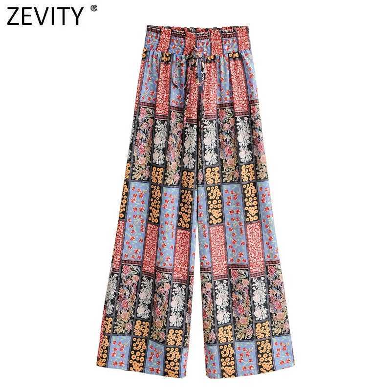 Zevity Women Vintage Cloth Patchwork Print Wide Leg Pants Holiday Wind Female Chic Elastic Waist Casual Long Trousers P983 210603, As pic p983ff
Zevity Women Vintage Cloth Patchwork Print Wide Leg Pants Holiday Wind Female Chic Elastic Waist Casual Long Trousers P983 210603, As pic p983ff