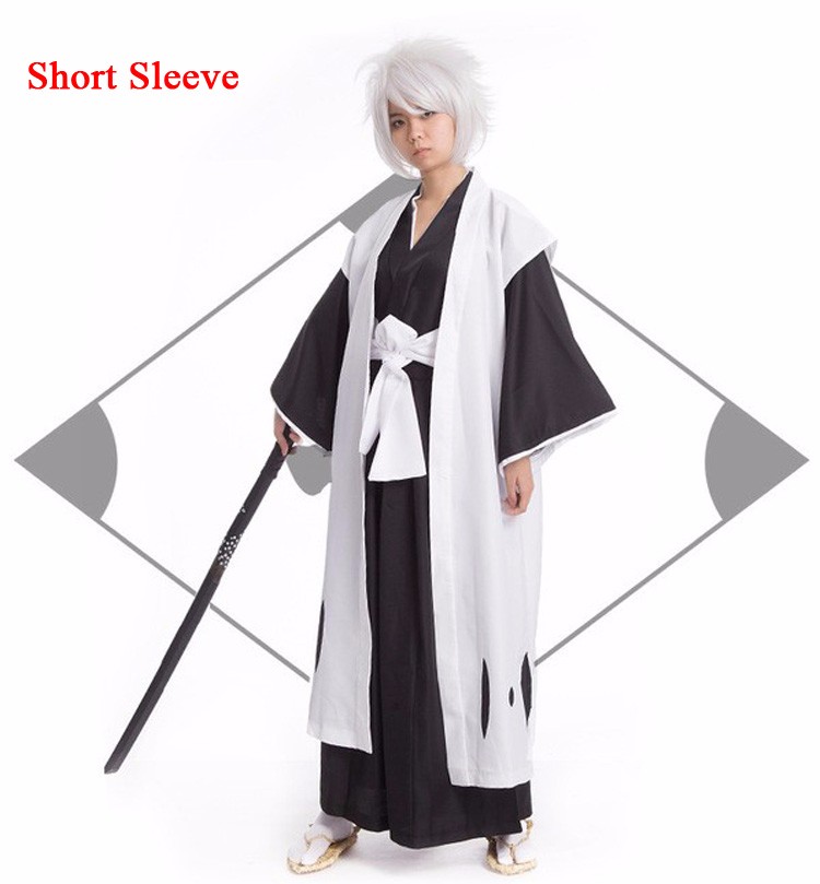 Theme Costume Anime Bleach Cosplay Costume Kyouraku Shunsui Kenpachi Zaraki White Cloak Coat Captain Cloak No Black Kimono
Theme Costume Anime Bleach Cosplay Costume Kyouraku Shunsui Kenpachi Zaraki White Cloak Coat Captain Cloak No Black Kimono
