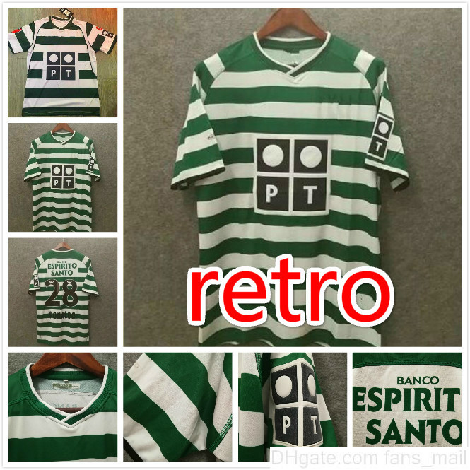 2003 2004 Sporting CP Lisbon retro soccer jerseys 03/04 RONALDO Classic Vintage football Sports shirts, Black;yellow
2003 2004 Sporting CP Lisbon retro soccer jerseys 03/04 RONALDO Classic Vintage football Sports shirts, Black;yellow
