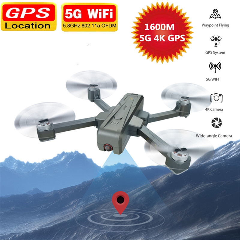 Professional GPS 5G 4K ESC Camera Brushless Motor Wifi FPV Drone Supports card Quadcopter 1600M Control Distance VS SG906 Pro, 4k 1 battery
Professional GPS 5G 4K ESC Camera Brushless Motor Wifi FPV Drone Supports card Quadcopter 1600M Control Distance VS SG906 Pro, 4k 1 battery