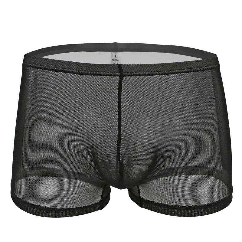 Sexy Men Plus Size Mesh See Through Boxer Transparent Breathable U Convex Pouch Boxer Underwear Gay Wear Low Rise G-string F7 
Sexy Men Plus Size Mesh See Through Boxer Transparent Breathable U Convex Pouch Boxer Underwear Gay Wear Low Rise G-string F7