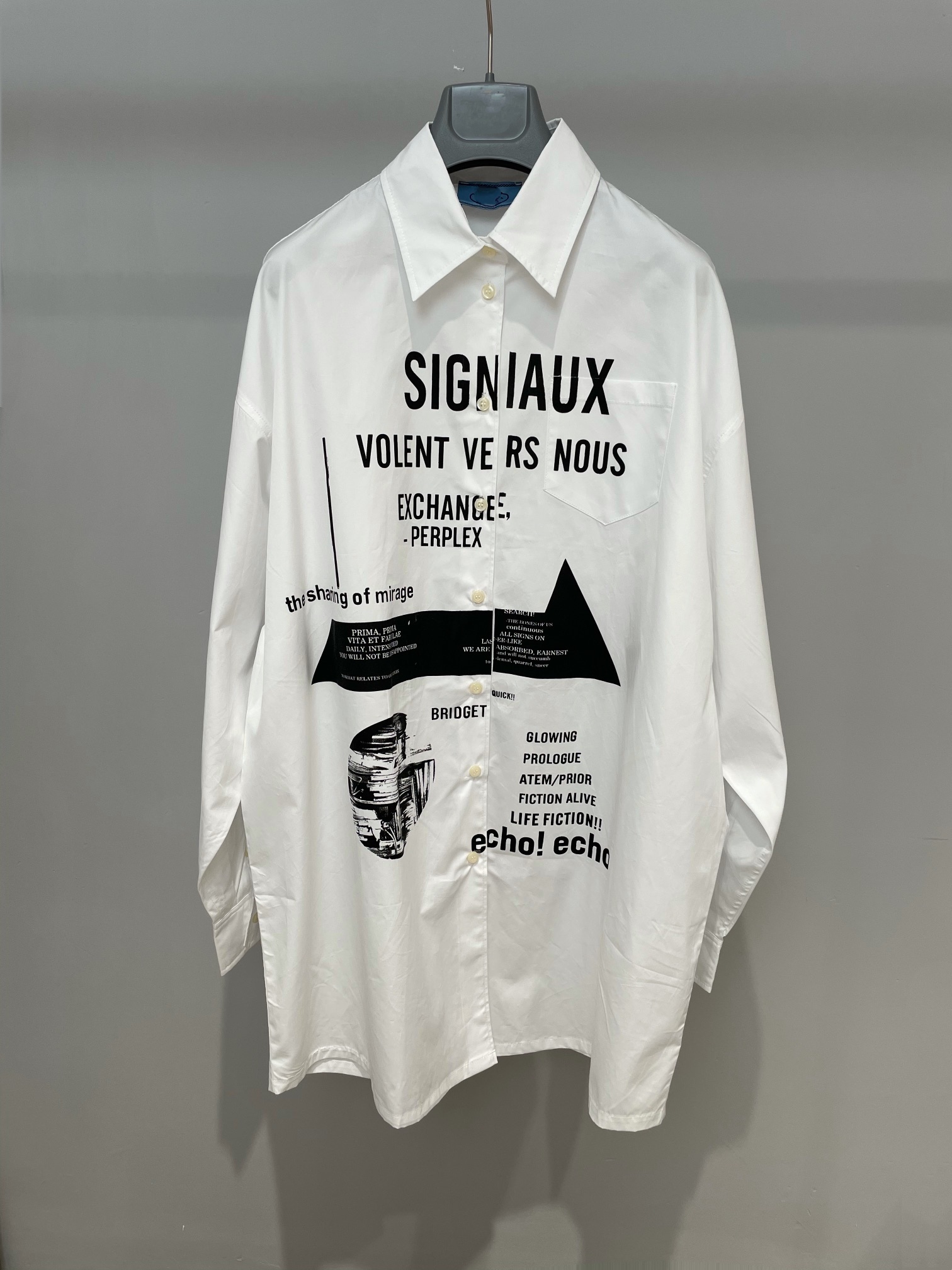 2021 fall new fashion mens designer letter printing shirts ~ US SIZE shirts ~ mens designer long sleeve shirts, White
2021 fall new fashion mens designer letter printing shirts ~ US SIZE shirts ~ mens designer long sleeve shirts, White