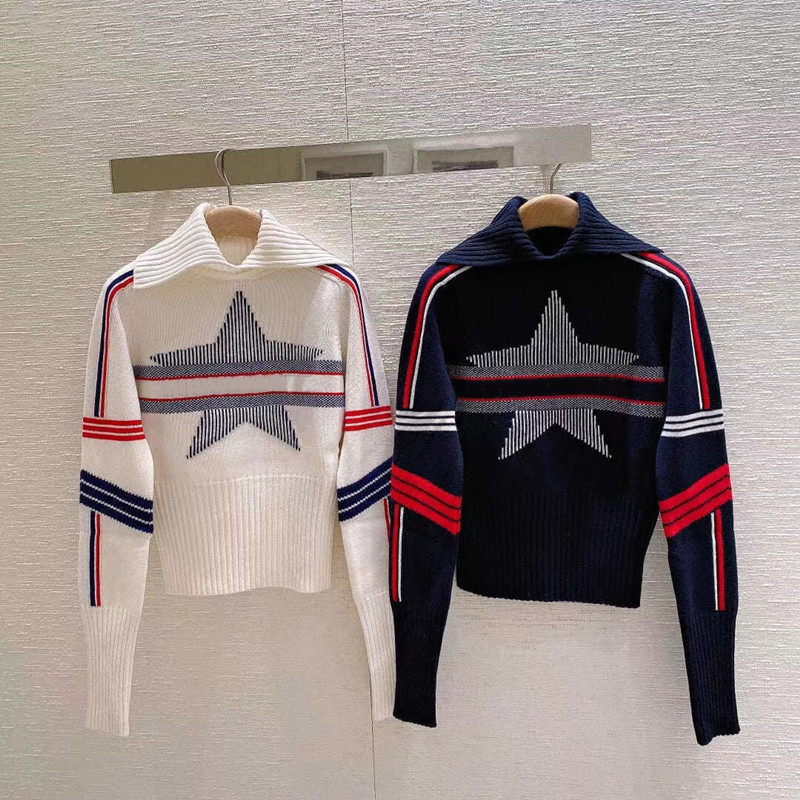 Designer Womens sweater Pullover Classic knit jacket luxury fashion women warm jacquard clothes Letter printing embroidery casual crew neck Long sleeve sweaters, Green
Designer Womens sweater Pullover Classic knit jacket luxury fashion women warm jacquard clothes Letter printing embroidery casual crew neck Long sleeve sweaters, Green
