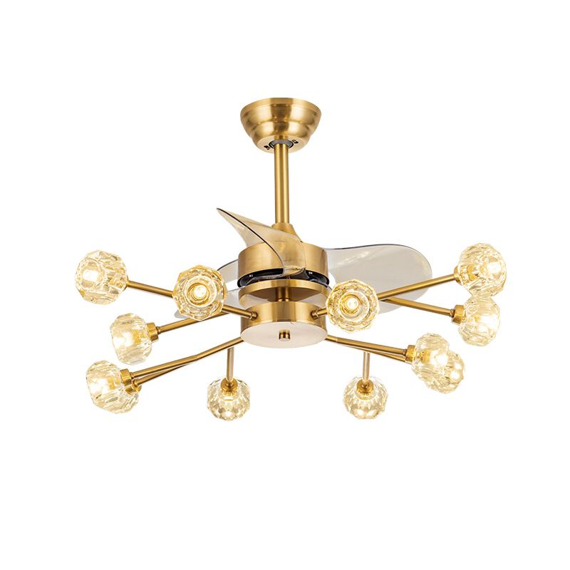 Ceiling Fans Nordic Crystal Fan Light 29 35 Inch Gold Body Simple Modern Living Room Bedroom Study Remote Control
Ceiling Fans Nordic Crystal Fan Light 29 35 Inch Gold Body Simple Modern Living Room Bedroom Study Remote Control