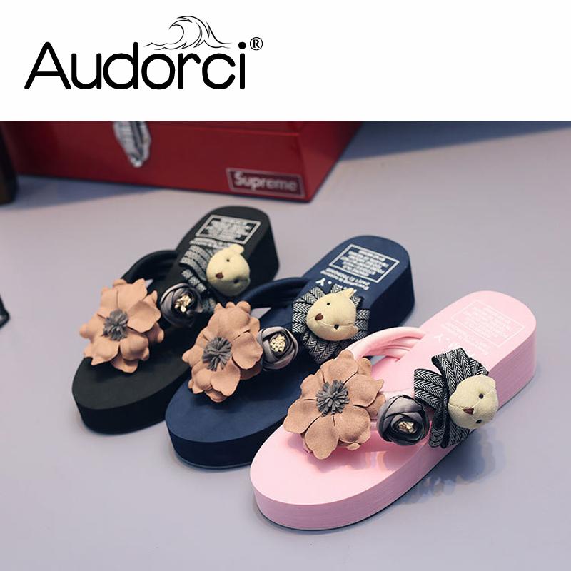 Slippers Audorci 2021 Summer Woman Shoes Platform Bath Flower Bear Wedge Beach Flip Flops High Heel Size 35-40, Black
Slippers Audorci 2021 Summer Woman Shoes Platform Bath Flower Bear Wedge Beach Flip Flops High Heel Size 35-40, Black