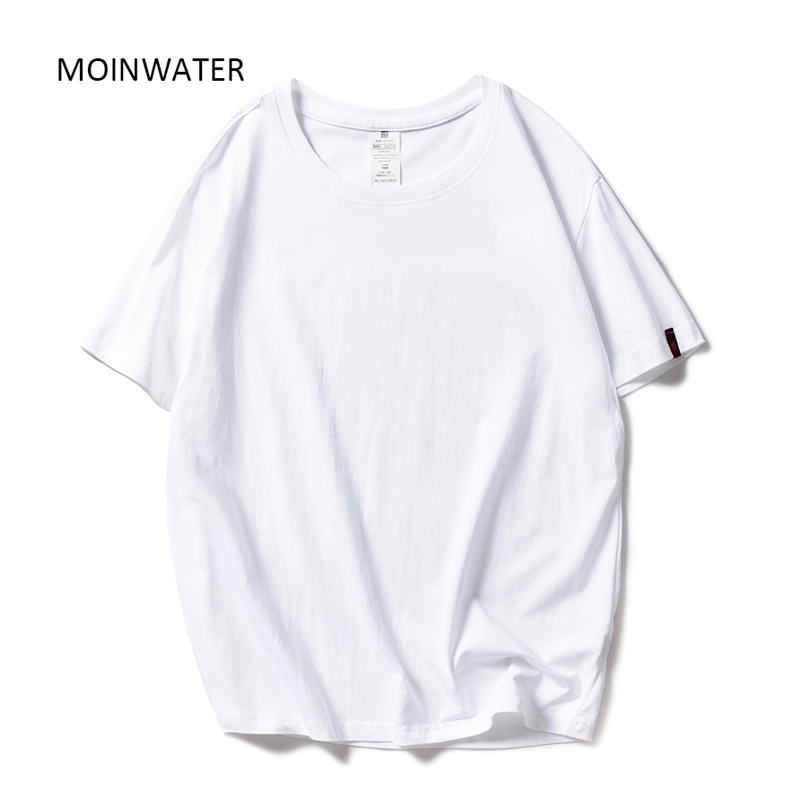 MOINWATER Women Black White Tshirts Lady Solid Cotton Tees Short Sleeve T shirts Female Summer Tops for Woman MT1901 210720
MOINWATER Women Black White Tshirts Lady Solid Cotton Tees Short Sleeve T shirts Female Summer Tops for Woman MT1901 210720